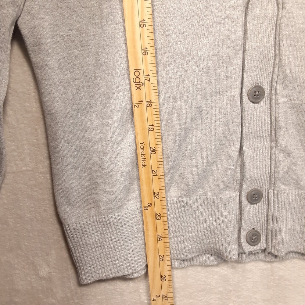Gap Mens Cardigan Button Down Sweater Sz.Med./Gray Heather/Gap for Good - Picture 8 of 8